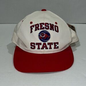 New Vintage 90s Fresno State Bulldogs Hat Champion California State University